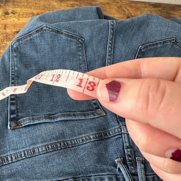 Good American Womens Good Skinny Legs Crop Jeans Denim Light Wash Blue Size 18 - Picture 8 of 12